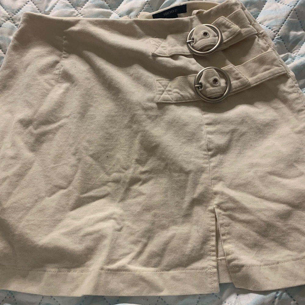 Corduroy mini skirt sz M